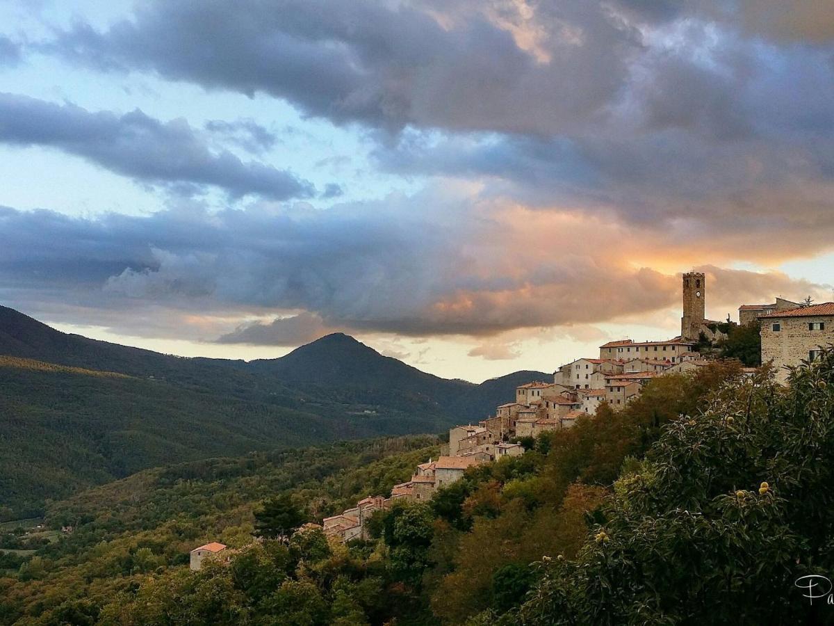 Atmospheric Apartment In Authentic House Near Beautiful Sasso Pisano Exterior photo